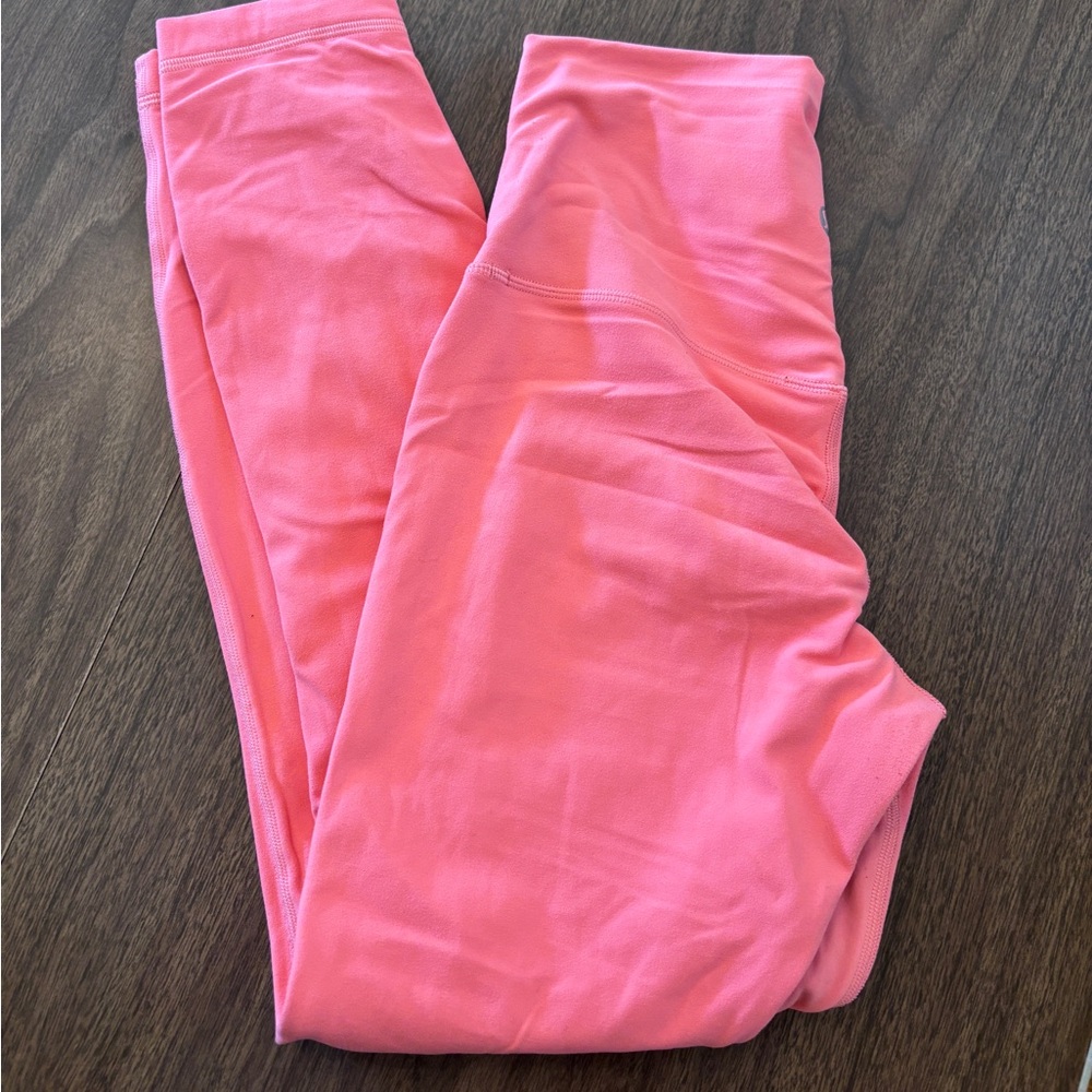 Lulu size 6 pink legging